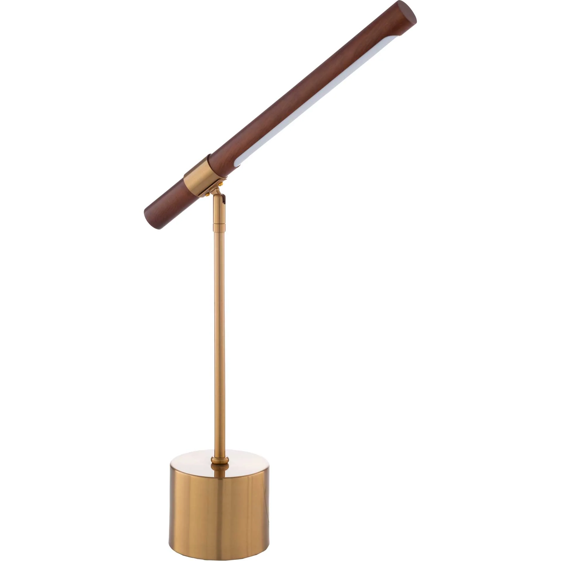 Yaseen Table Lamp Brass/White