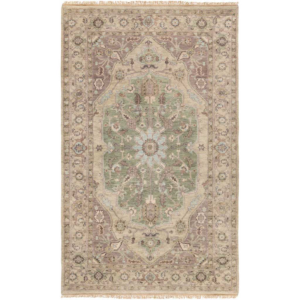 Zeus Moss/Olive Area Rug