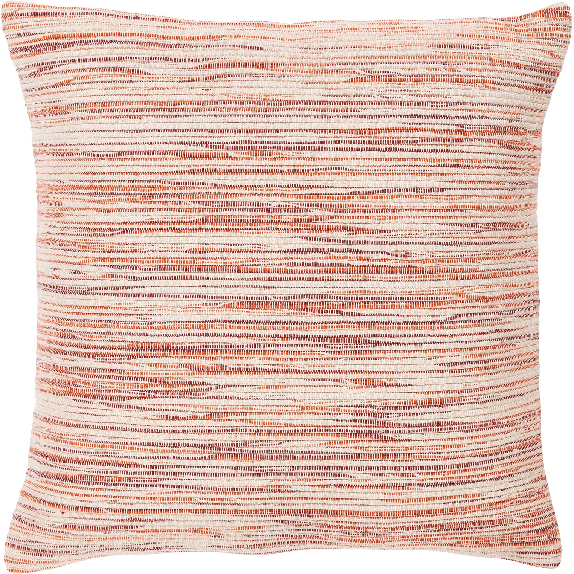 Zorn Pillow Beige/Dark Red/Terracotta